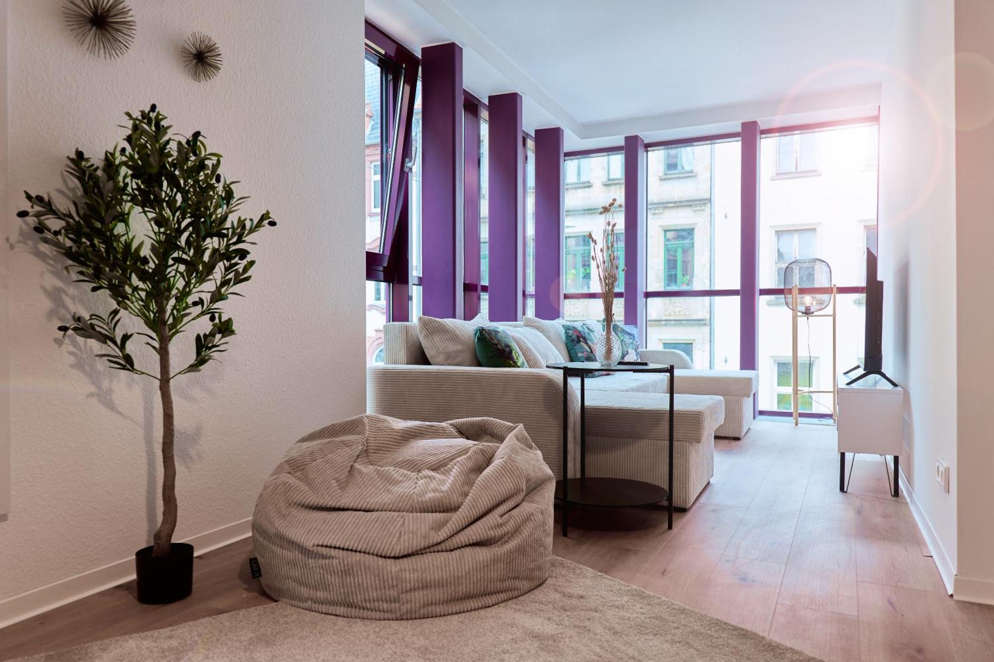 Stylisches Apartment I Fahrstuhl I Bahnhofsnah Érfurt Exterior foto
