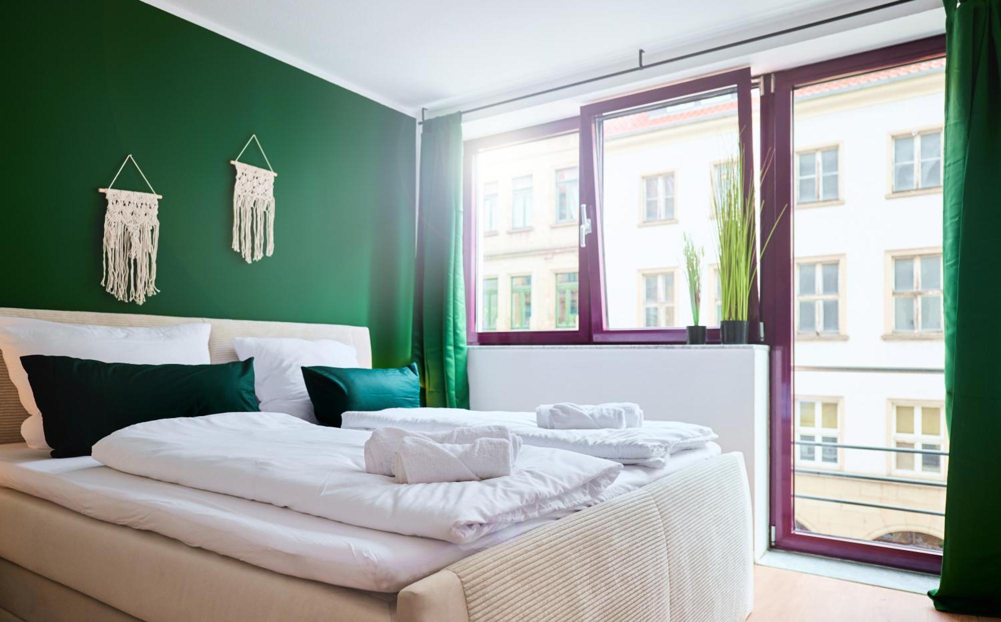 Stylisches Apartment I Fahrstuhl I Bahnhofsnah Érfurt Exterior foto
