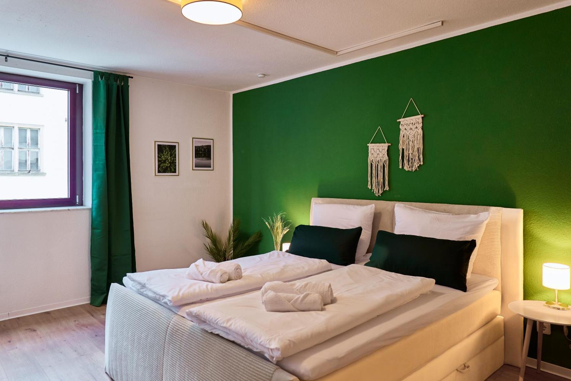 Stylisches Apartment I Fahrstuhl I Bahnhofsnah Érfurt Exterior foto