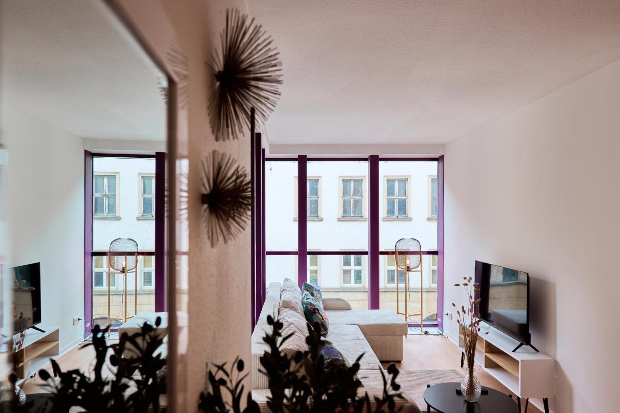 Stylisches Apartment I Fahrstuhl I Bahnhofsnah Érfurt Exterior foto