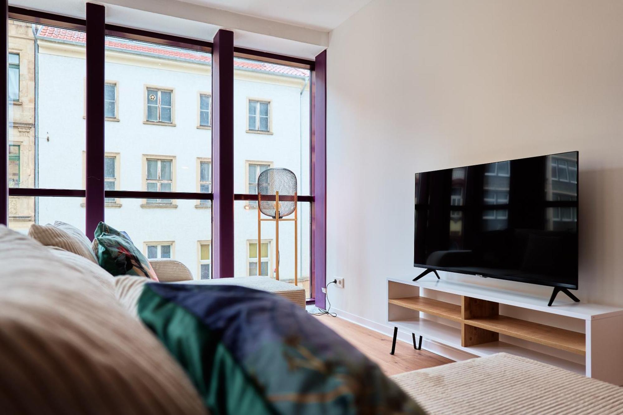 Stylisches Apartment I Fahrstuhl I Bahnhofsnah Érfurt Exterior foto